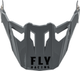 Fly Racing Trekker Solid Helmet Visor Grey - Universal Motorcycle & ATV Fit