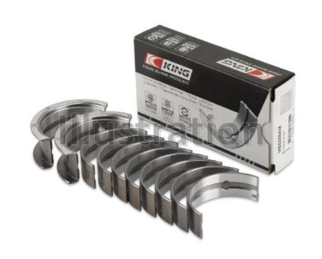 King Engine Bearings Ford 239/256/272/292 (Size .060) Crankshaft Main Bearing Set