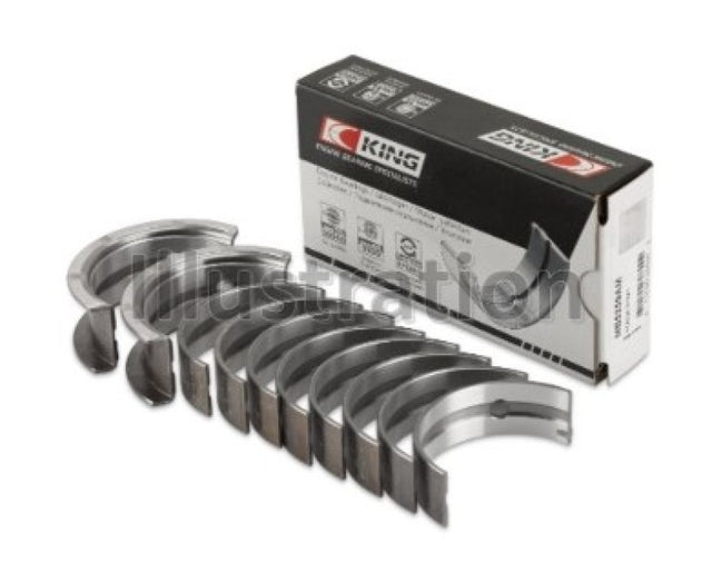 King Engine Bearings Ford 239/256/272/292 (Size .060) Crankshaft Main Bearing Set