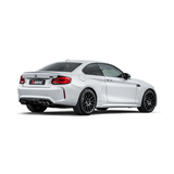 Akrapovic Slip-On Line Exhaust for 2018+ BMW M2 Competition & M2 CS with Titanium and Carbon Fiber Tips (Part #S-BM/T/3H)
