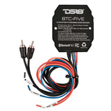 DS18 BTC-FIVE Wireless Bluetooth 5.3 Audio Receiver with Remote for Marine, ATV, and Automotive Applications