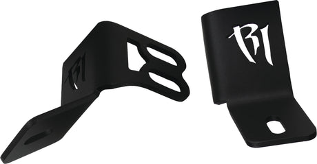 RIGID A Pillar Single Light Mount - Durable Stainless Steel for Jeep Wrangler & Toyota Tacoma