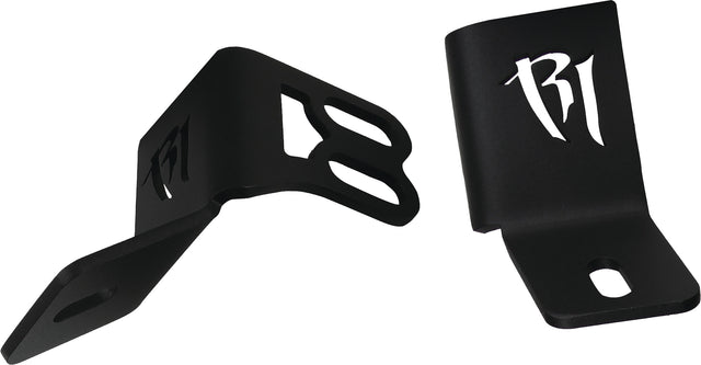 RIGID A Pillar Single Light Mount - Durable Stainless Steel for Jeep Wrangler & Toyota Tacoma