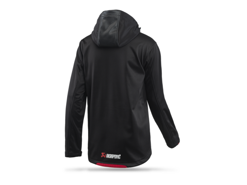 Akrapovic Men's Corpo Softshell Jacket Black - Extra Large