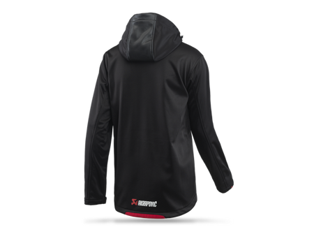 Akrapovic Men's Corpo Softshell Jacket Black - Extra Large