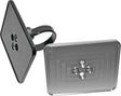 AXIA MODREGPLT-BK Registration Sticker Mounting Plate for California Vehicles – Horizontal or Vertical Mounting