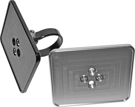 AXIA MODREGPLT-BK Registration Sticker Mounting Plate for California Vehicles – Horizontal or Vertical Mounting