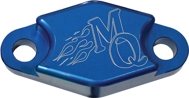 MODQUAD PB-1BL Brake Block Off Plate for Honda TRX400X and TRX400EX Models (Blue)
