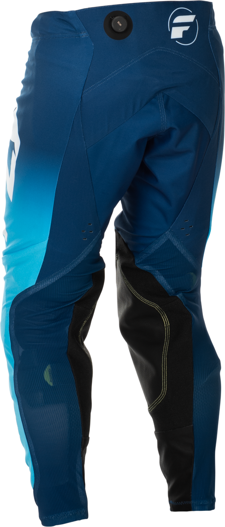 Fly Racing Evolution DST Pants Blue/White Size 30 - Durable Off-Road Motorcycle Riding Gear