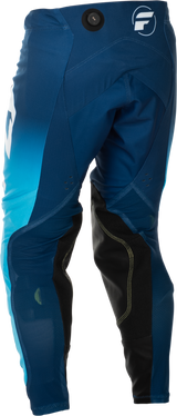 Fly Racing Evolution DST Pants Blue/White Size 32 - Durable Motorcycle Riding Trousers for Honda, Yamaha, Kawasaki, Suzuki, and More