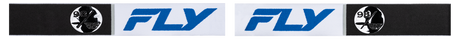 Fly Racing Zone Pro Goggle White/Blue with Dark Blue Mirror Smoke Lens – Motorcycle, ATV, Snowmobile Fitment