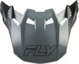 FLY Racing Formula CC Glide Visor Matte Black/Grey - Fits Formula S, Formula CC, and Formula CP Helmets