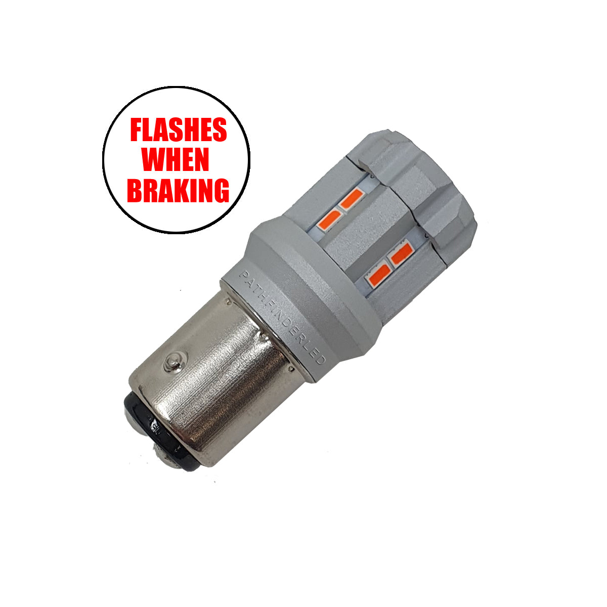 Pathfinder 1157RP Ultra Flash LED Bulb for Car Brake and Turn Signals