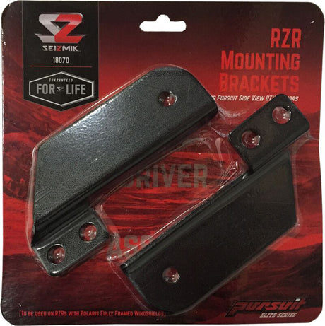 SEIZMIK Pursuit Side Mirror Mount Kit Part #56-18070 for Jeep Wrangler and Ford F-150