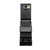 Tuffy Products 013-01 Deluxe 8-Inch Black Steel Stereo Console for Powersports Vehicles