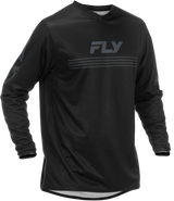 Fly Racing Universal Black/White Motorcycle Jersey - Medium