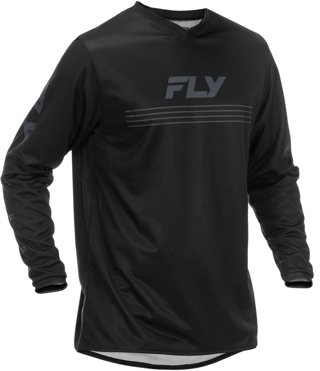 Fly Racing Universal Black/White Motorcycle Jersey - Medium