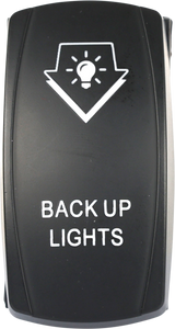 Open Trail SM106-027 Back Up Lighting LED Switch with Amber Illumination for Jeep Wrangler, Toyota Tacoma, Ford F-150