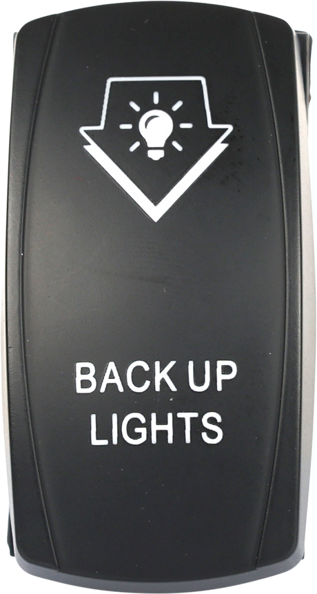 Open Trail SM106-027 Back Up Lighting LED Switch with Amber Illumination for Jeep Wrangler, Toyota Tacoma, Ford F-150
