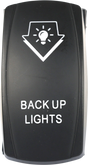 Open Trail SM106-027 Back Up Lighting LED Switch with Amber Illumination for Jeep Wrangler, Toyota Tacoma, Ford F-150