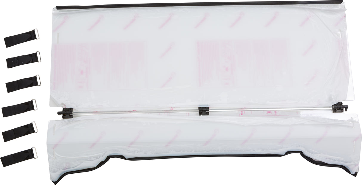 OPEN TRAIL Folding Windshield for Polaris Ranger 500 and 700 Models