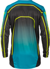 Fly Racing Rayce Bicycle Jersey Teal/Black/Lime 2X for Mountain Bikes and Road Bikes