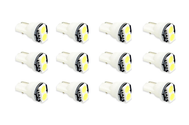 Diode Dynamics 194 LED Bulb SMD2 LED - Cool - White Set of 12