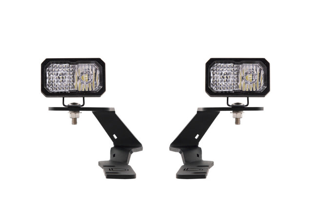 Diode Dynamics 19-21 Ford Ranger Stage Series 2in LED Ditch Light Kit - Pro White Combo