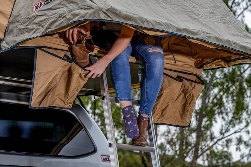 ARB Simpson III Rooftop Tent and Annex Combo Kit – Durable Off-Road Camping Solution