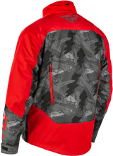 Fly Racing Snx Pro Jacket in Red/Black – Adult Snowmobile Jacket with Waterproof and Insulation for Snowmobile & Winter Sports