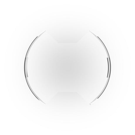 KC HiLiTES SlimLite 8in. LED Light Shield (Shield Only) - Clear