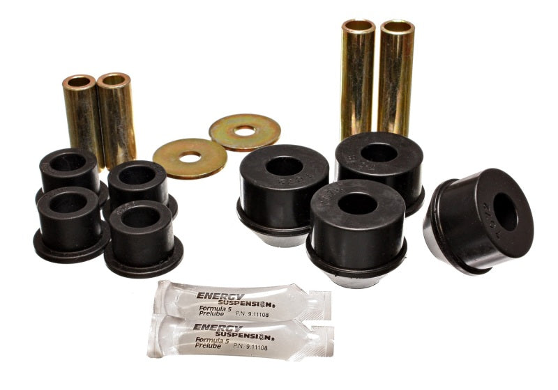 Energy Suspension 8.3110G Front and Rear Control Arm Bushing Set for 1992-1995 Toyota MR2 – Black Polyurethane Performance Upgrade