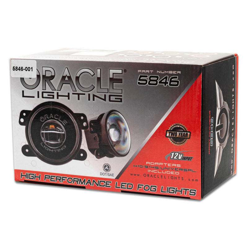 Oracle Jeep Wrangler JK/JL/JT High Performance W LED Fog Lights - w/o Controller