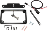 XTC Power Products CFM-U10-LF6BK Black 6-Inch LED License Plate Frame with Mounting Hardware for Ford F-150, Chevrolet Silverado, Ram 1500, Toyota Tacoma, and GMC Sierra