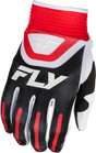 Fly Racing Youth F 16 Offroad Gloves – Black/Red/White, Youth 2X-Small, MX Gloves