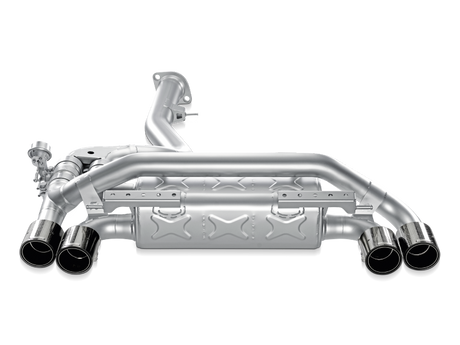 Akrapovic Slip-On Line Exhaust for 2011-2012 BMW 1 Series M Coupe (E82) Titanium with Tips