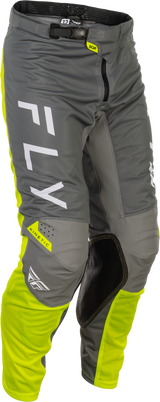 Kinetic Mesh Center Pants Grey/White/Hi Vis Sz 40