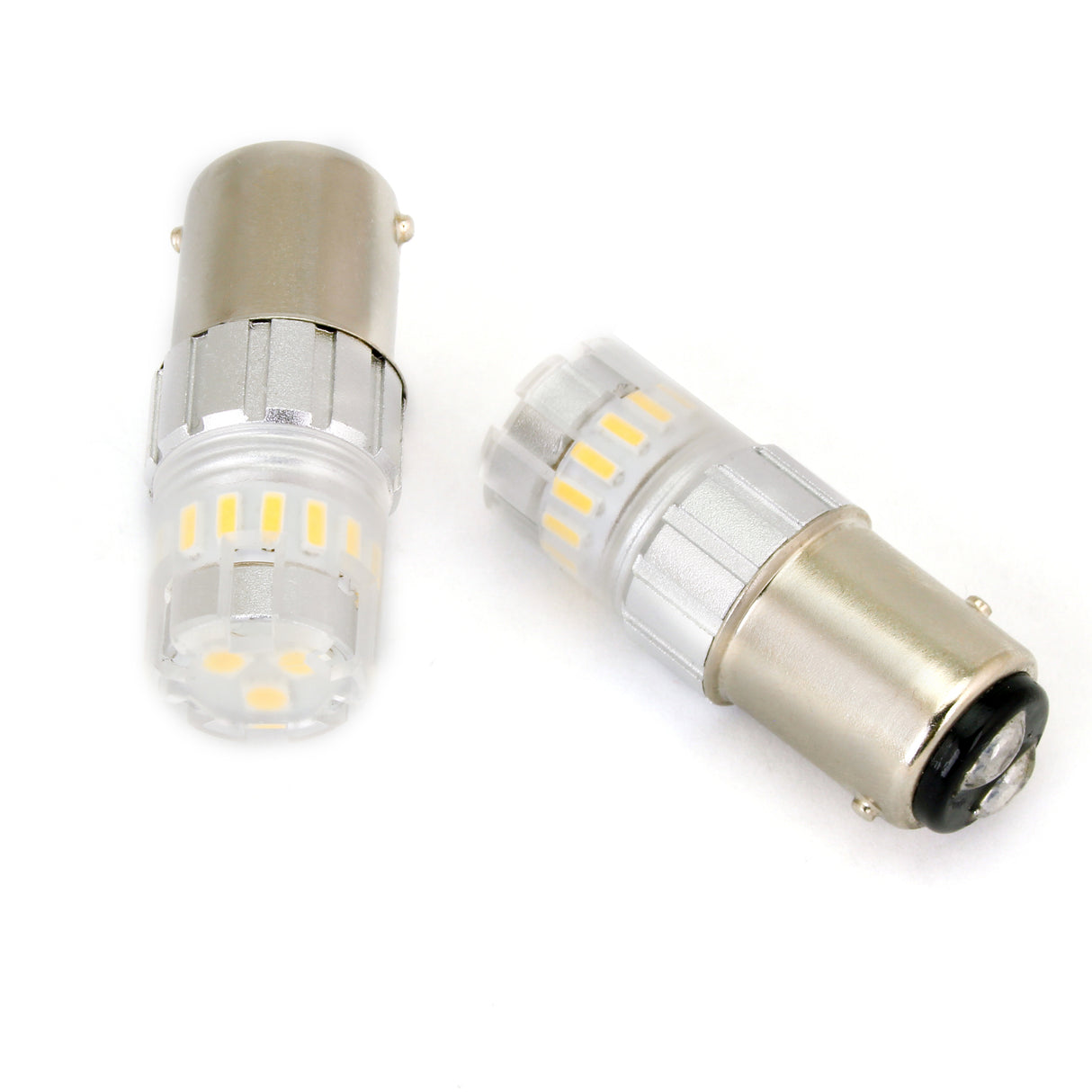CYRON AB1157E-R 6W LED Red Bulb Pair for Harley Davidson and Automotive Applications