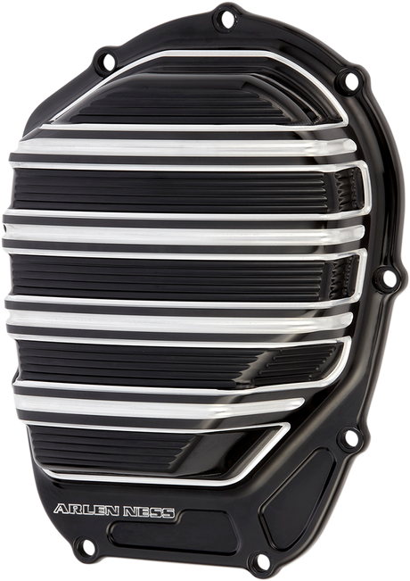 ARLEN NESS Cam Cover - 10 Gauge - Black Anodized with Machined Accents - M8 03-983
