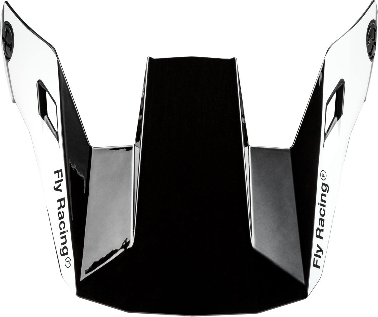 Fly Racing Rayce Helmet Visor Black/White/Grey XL – Compatible with Motorcycle and Off-Road Helmets