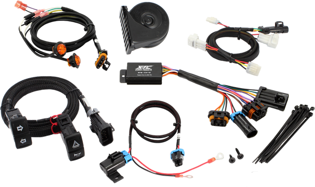 XTC Power Products ATS-KAW-RIDG Self-Canceling Turn Signal Kit with Horn for Kawasaki Ridgeline
