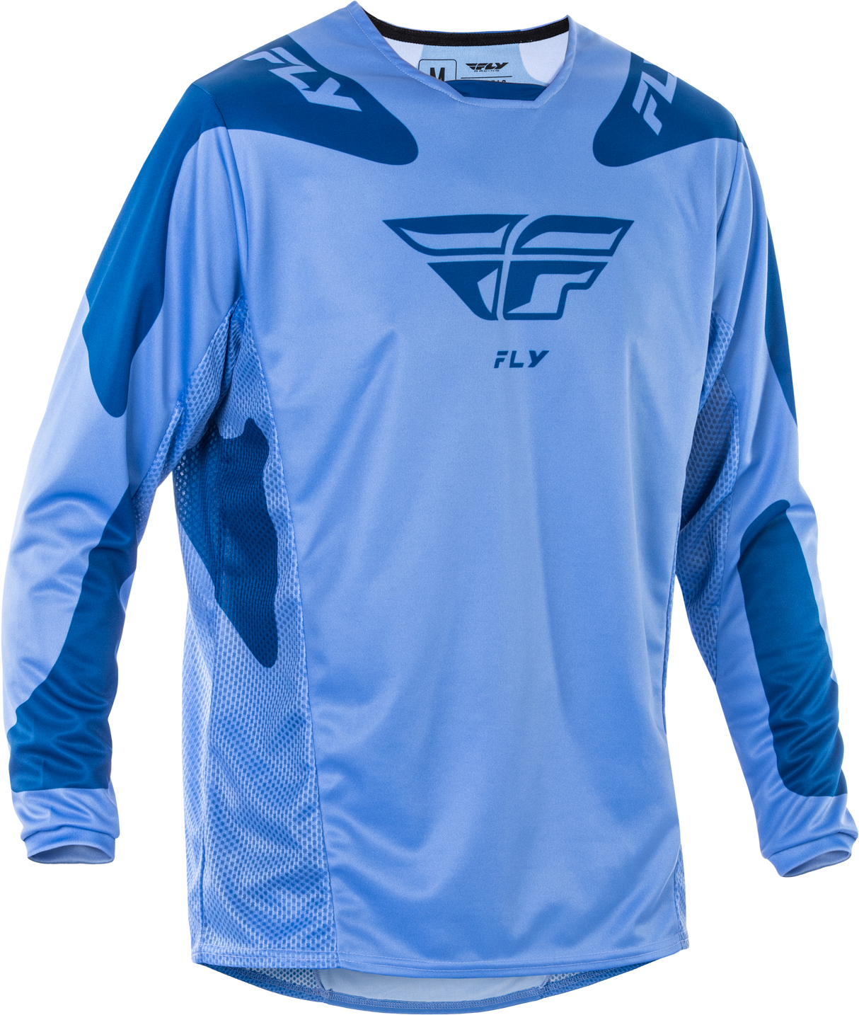 Fly Racing Kinetic Sym Jersey Ultramarine/Dark Blue for Motocross and ATV Vehicles