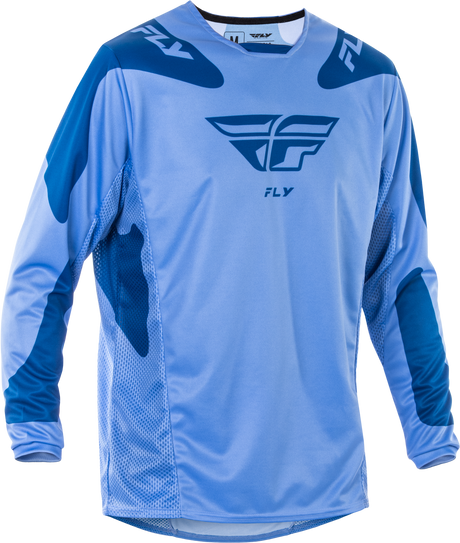 Fly Racing Kinetic Sym Jersey Ultramarine/Dark Blue XL - Motocross and Off-Road Riding Gear for Men