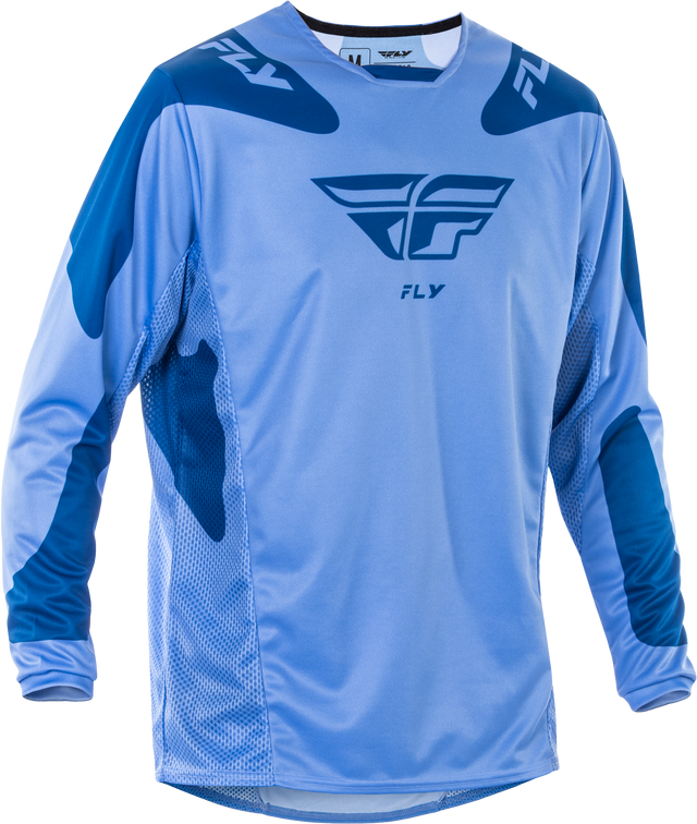 Fly Racing Kinetic Sym Jersey Ultramarine/Dark Blue XL - Motocross and Off-Road Riding Gear for Men