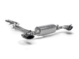 Akrapovic Evolution Race Line Link Pipe Set for 2025 Audi RSQ8 – Titanium