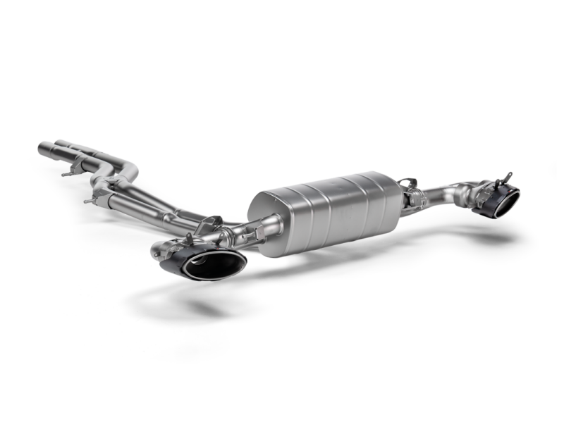 Akrapovic Evolution Race Line Link Pipe Set for 2025 Audi RSQ8 – Titanium