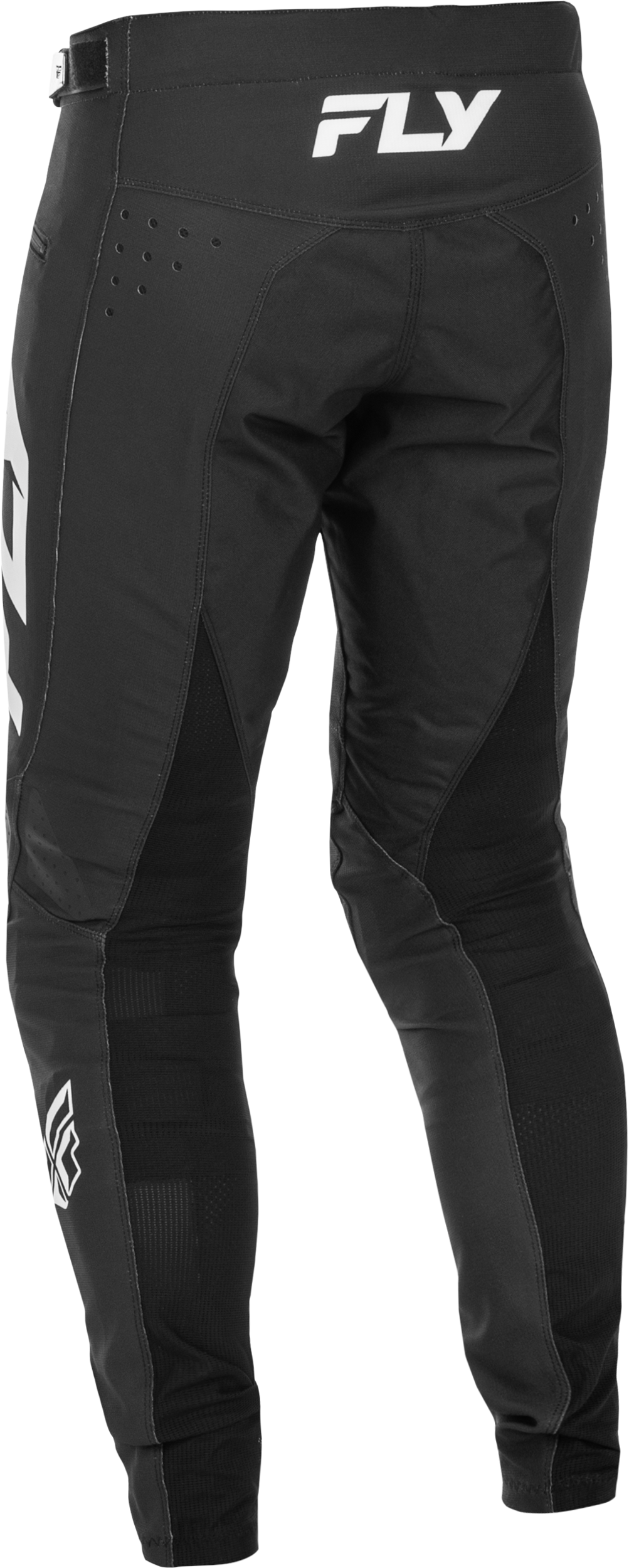 Fly Racing Youth Rayce Bicycle Pants with Reinforced Knees for BMX and MTB - Size 24, Black/White