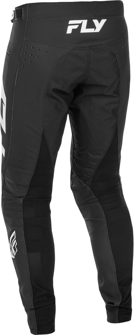 Fly Racing Youth Rayce Bicycle Pants with Reinforced Knees for BMX and MTB - Size 24, Black/White
