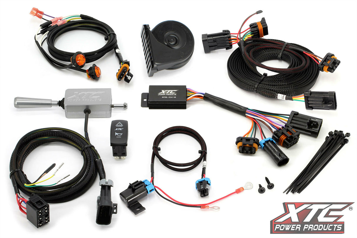 XTC Power Products ATS Kit with Billet Turn Lever for Polaris RZR XP Turbo S (2019-2021)