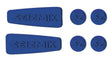 SEIZMIK Pursuit Mirror Insert Kit Blue for ATV/UTV - Side Mirror Accessory